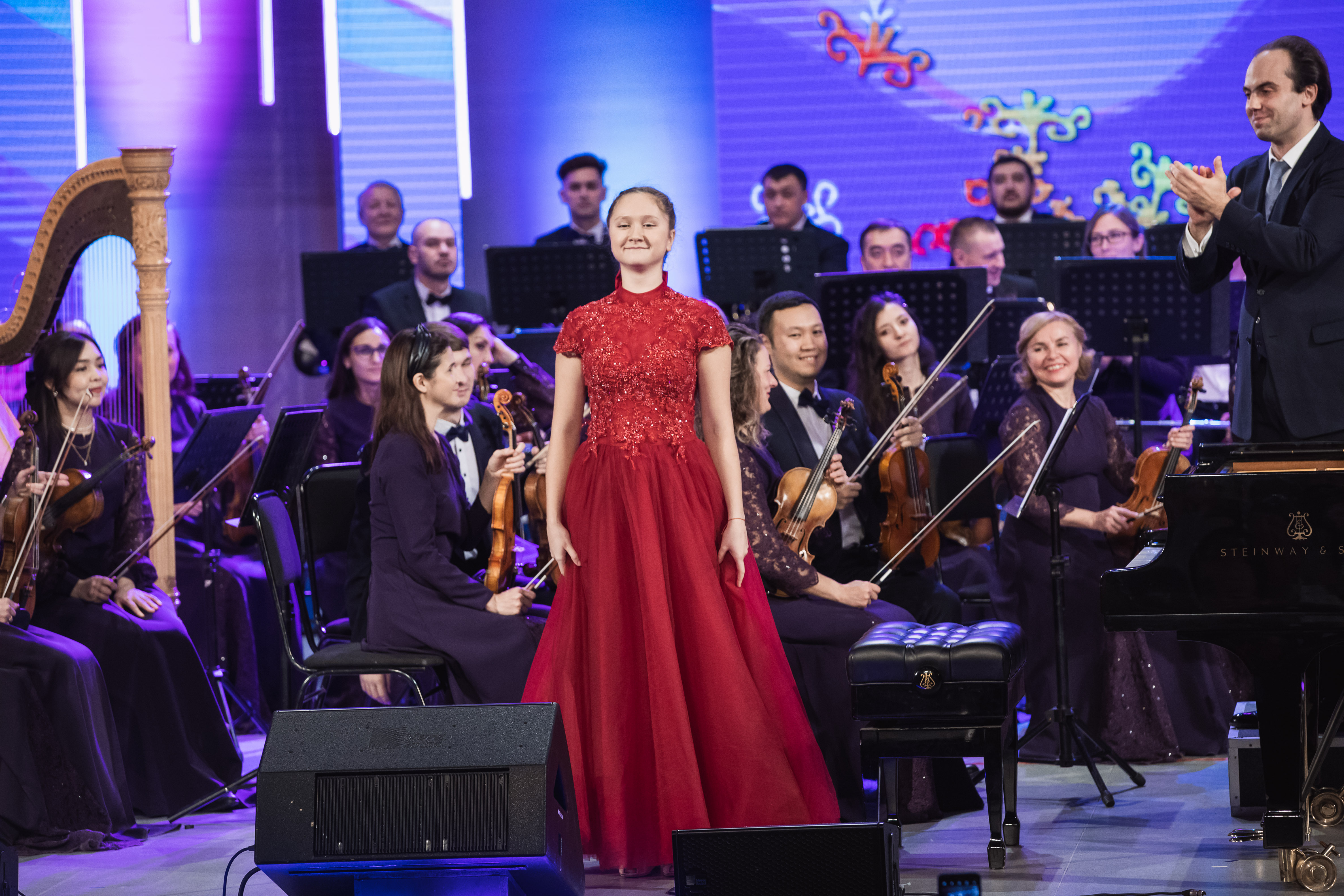 Победители Второго телевизионного конкурса юных  исполнителей башкирской классической музыки «Елкән»