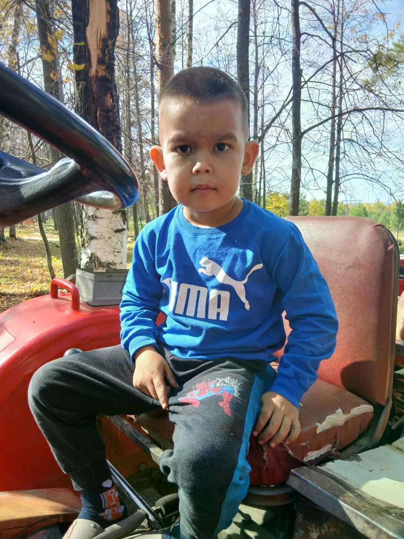 Тимофей Романов, 4 года, воспитанник детского сада «Чебурашка» в селе Шакарла