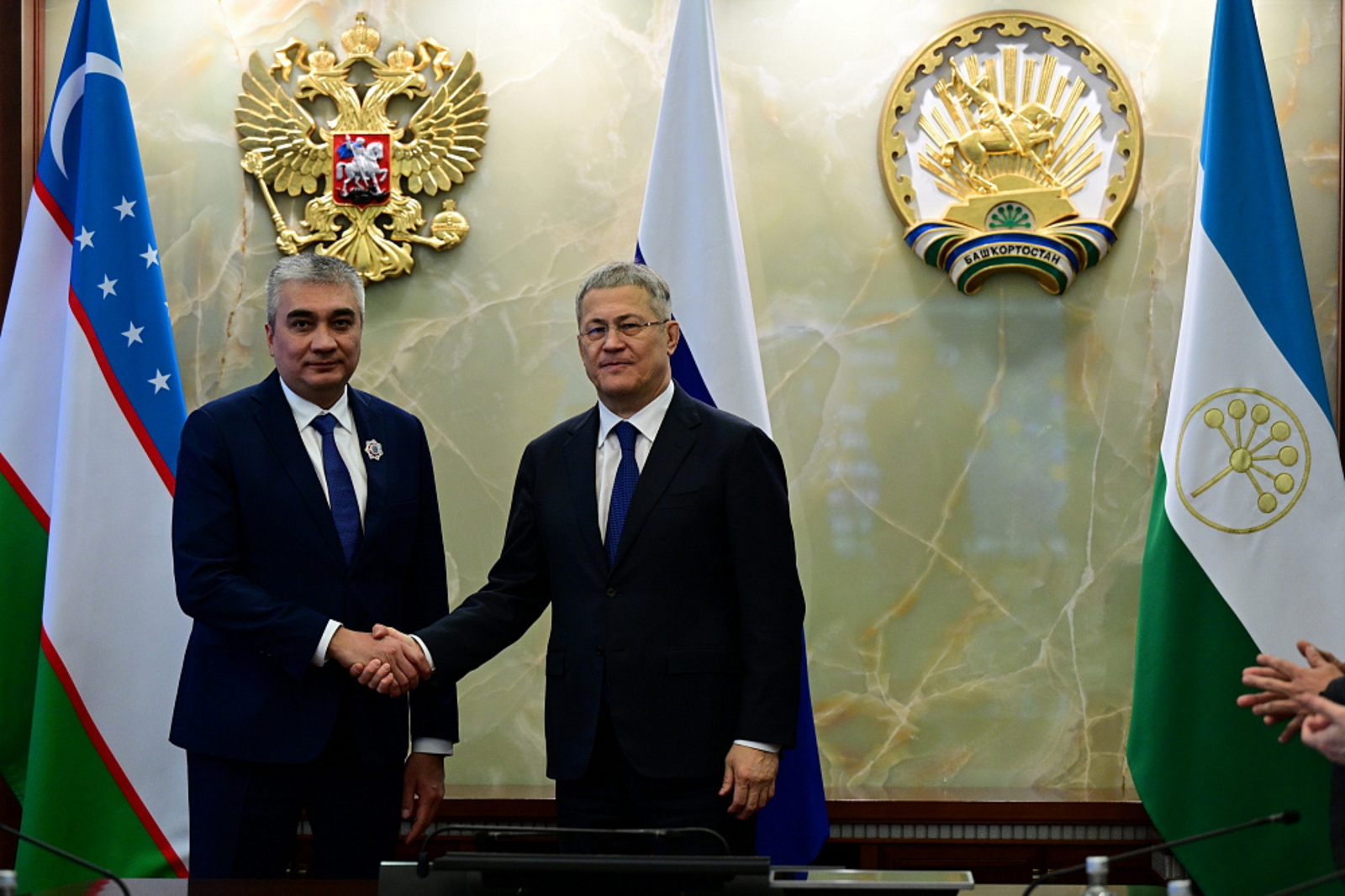 Совещание по сотрудничеству с Ташкентской областью Узбекистана