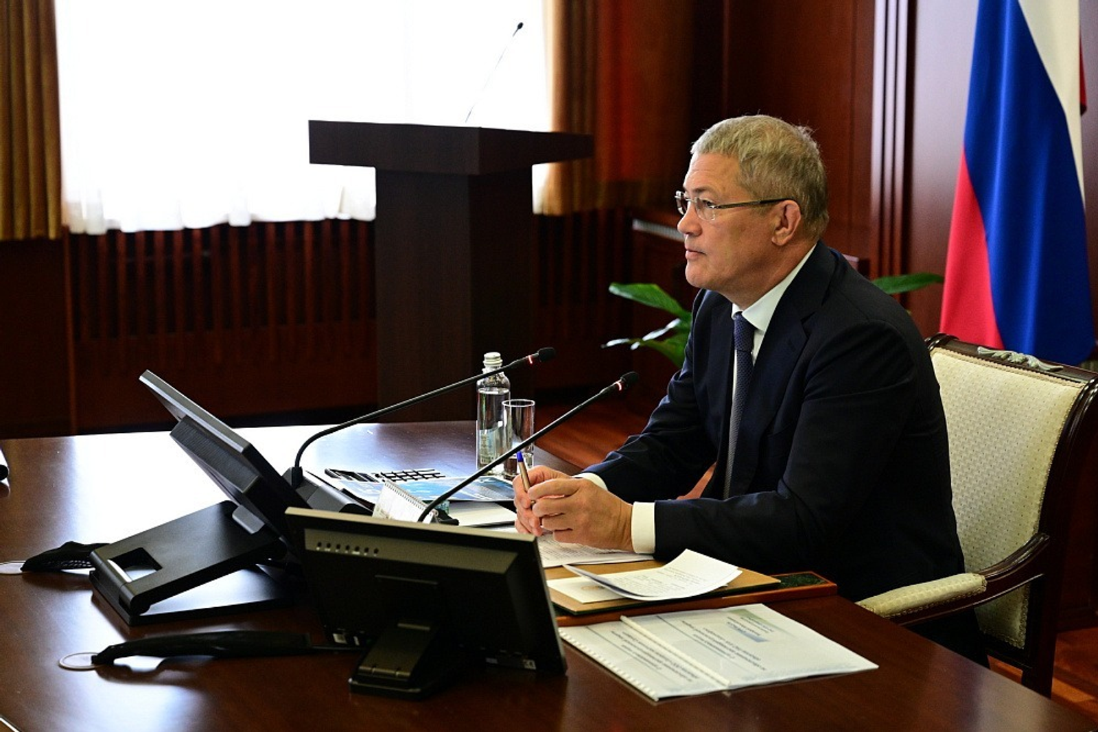 Глава Башкирии провел заседание антитеррористической комиссии и оперштаба