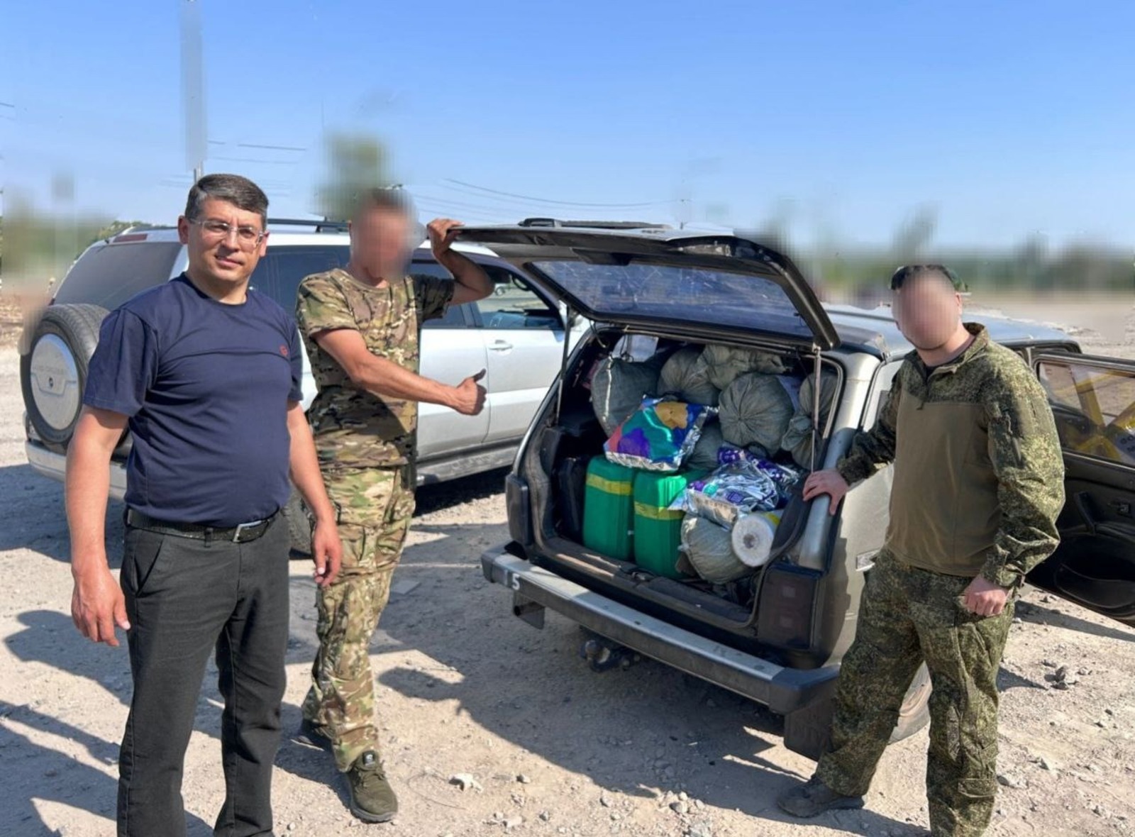 Глава района Башкирии возглавил гуманитарную колонну для зоны СВО