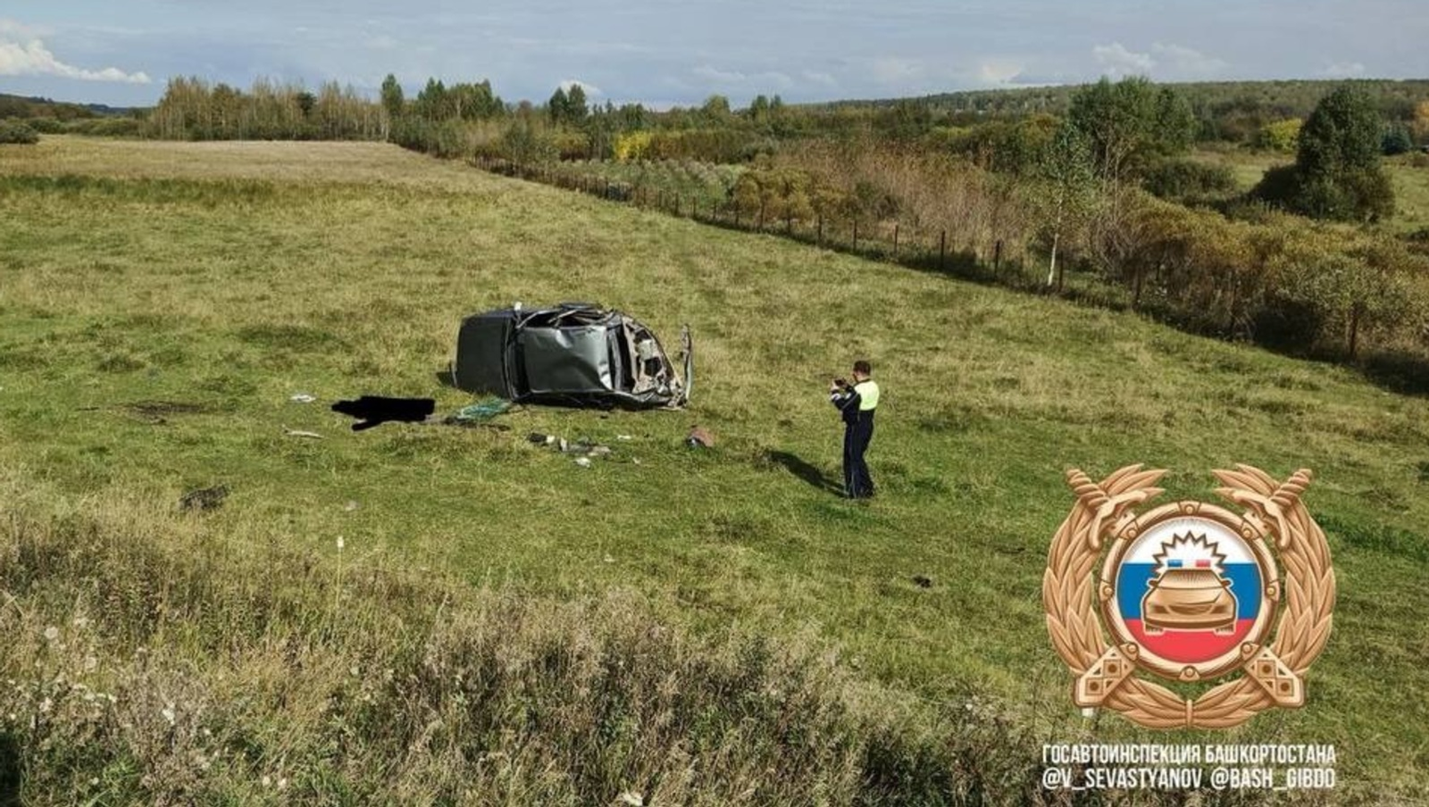 В ДТП в Башкирии погиб 66-летний мужчина за рулем