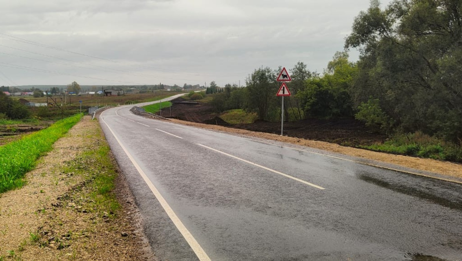 В Башкирии завершили капитальный ремонт моста через реку Узян