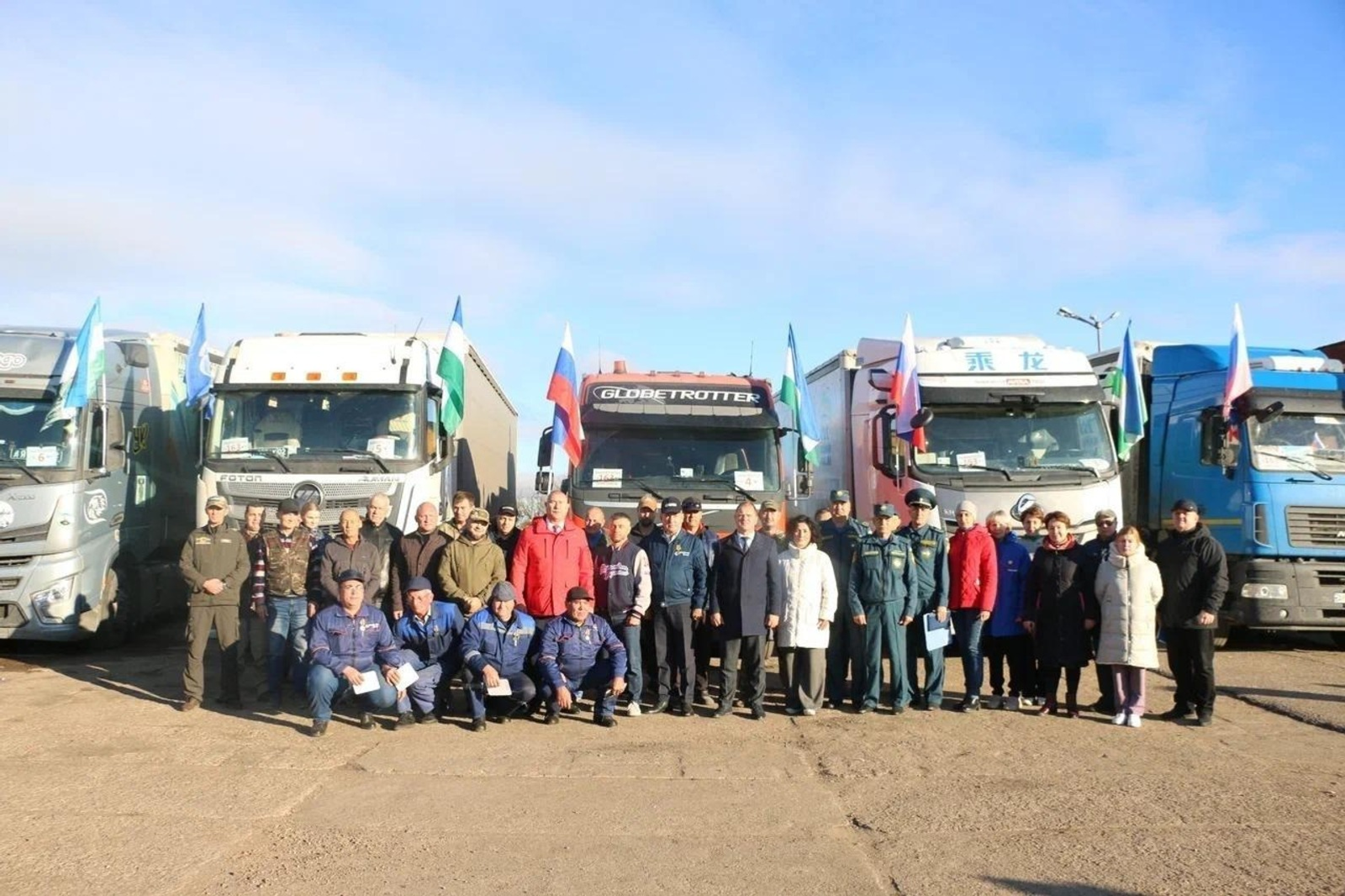 Из Башкирии в зону СВО прибыл 163-й гуманитарный конвой