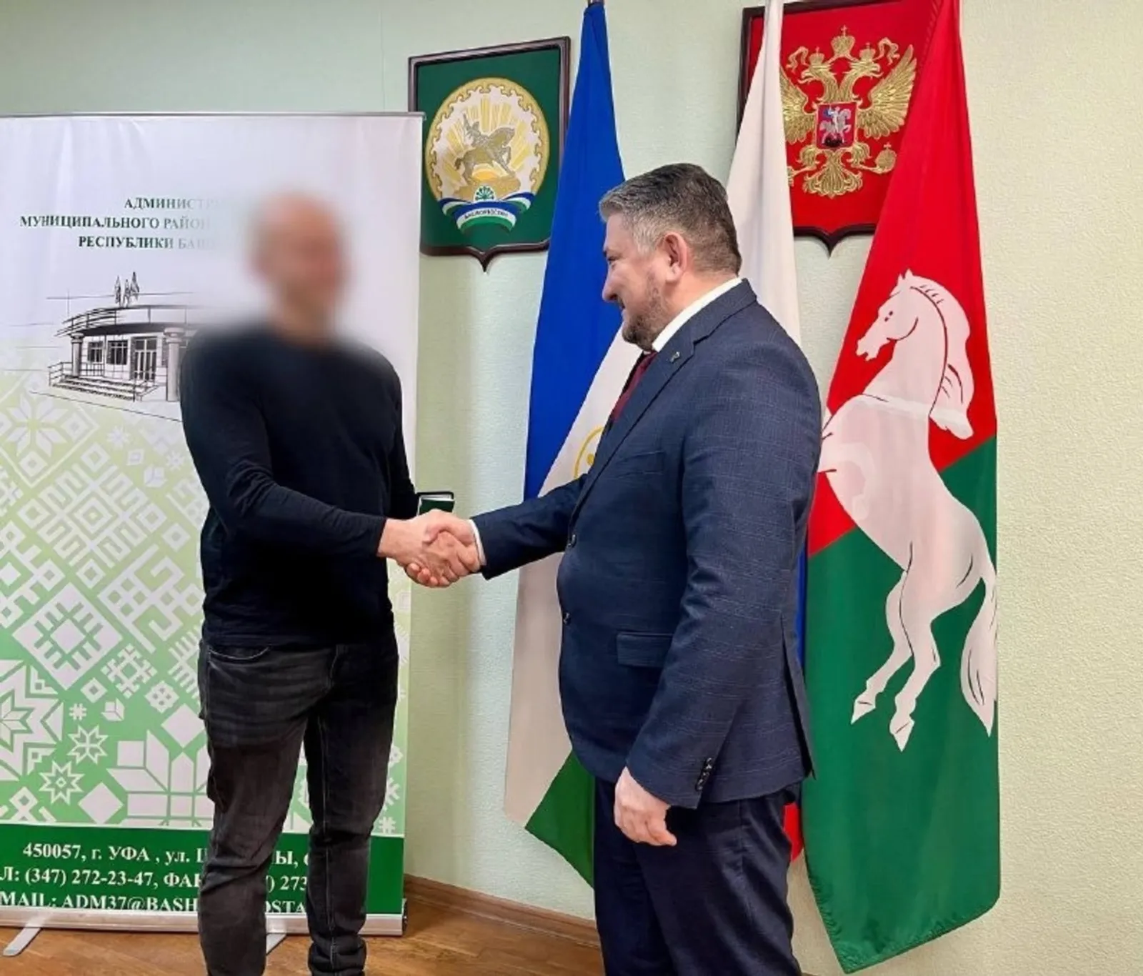 Участника СВО «Озон» из Башкирии наградили медалью генерала Шаймуратова