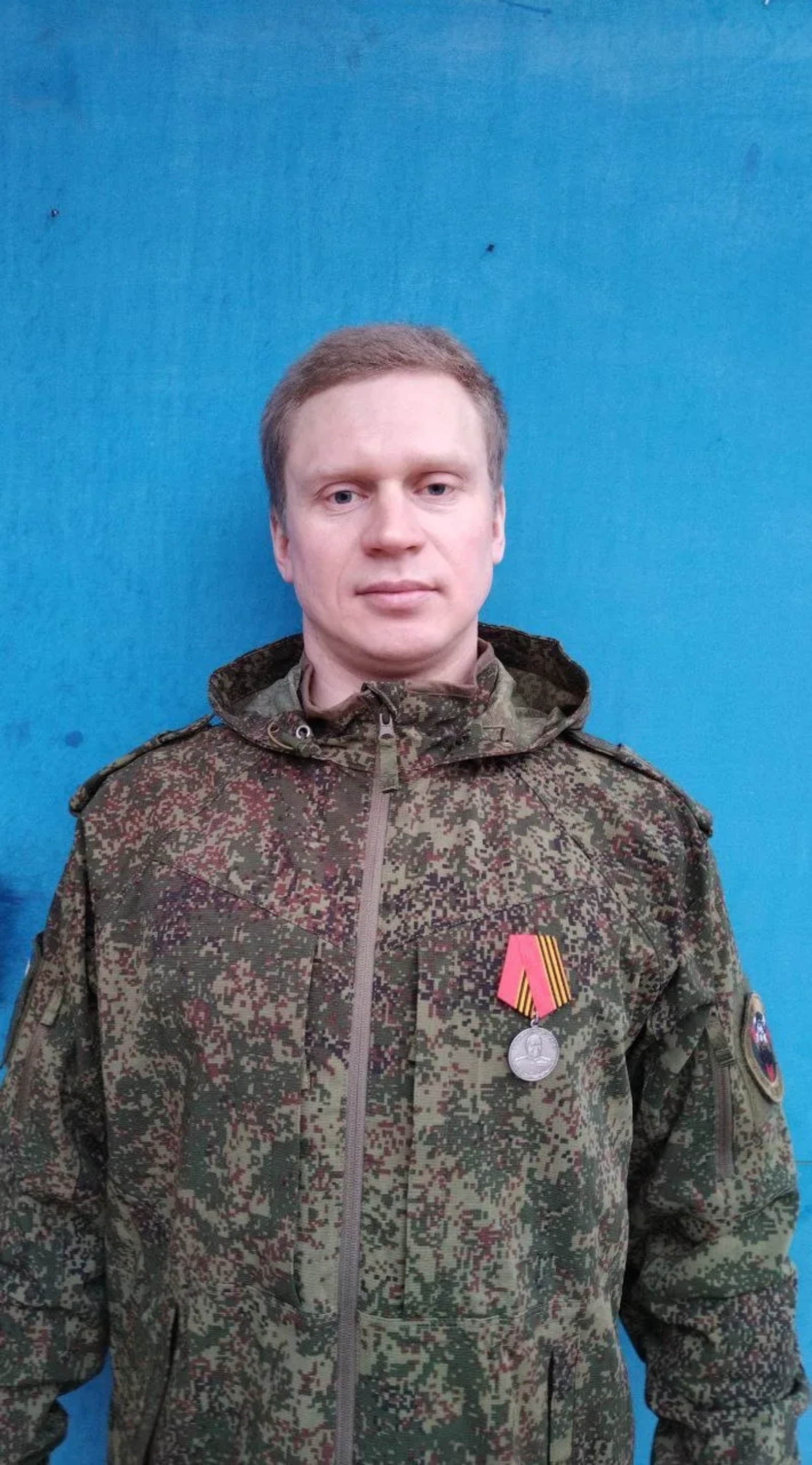 Александр Ведров с позывным «Кедр» получил медаль Жукова за участие в СВО