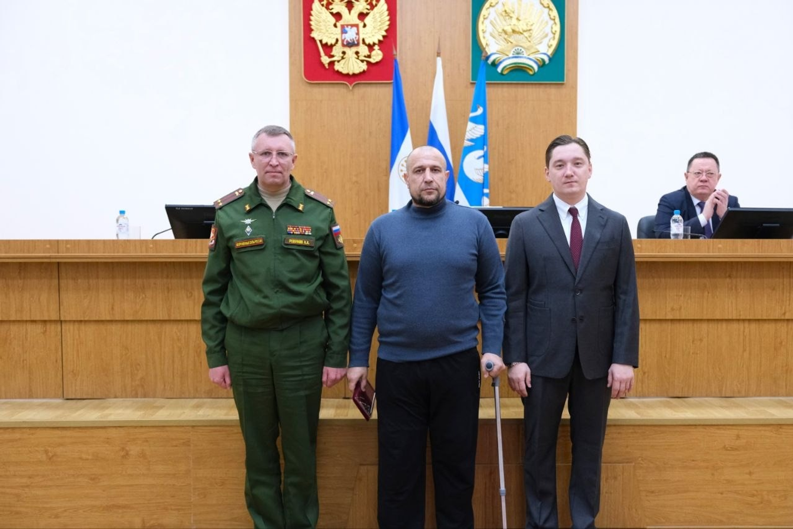 Владимир Путин вручил орден Мужества участнику СВО из Башкирии