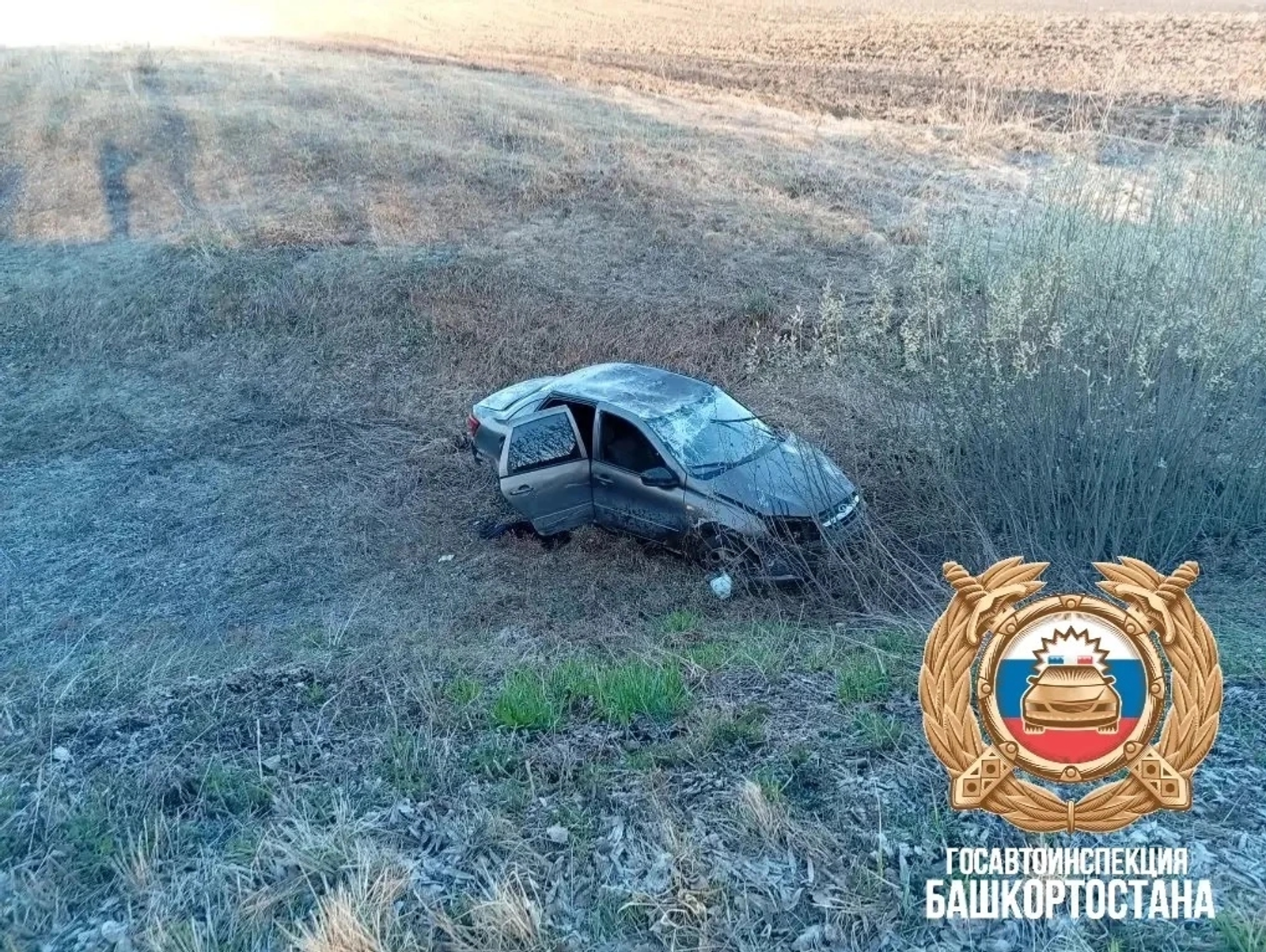 В Башкирии в ДТП погиб водитель «Гранты»