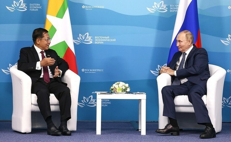 Премьер Мьянмы назвал Путина лидером мира