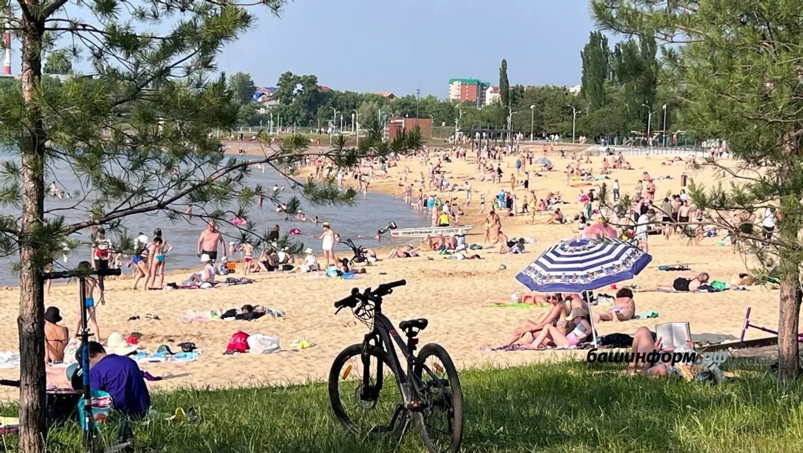 В Башкирии обустроили пляжи на 192 млн рублей по нацпроекту