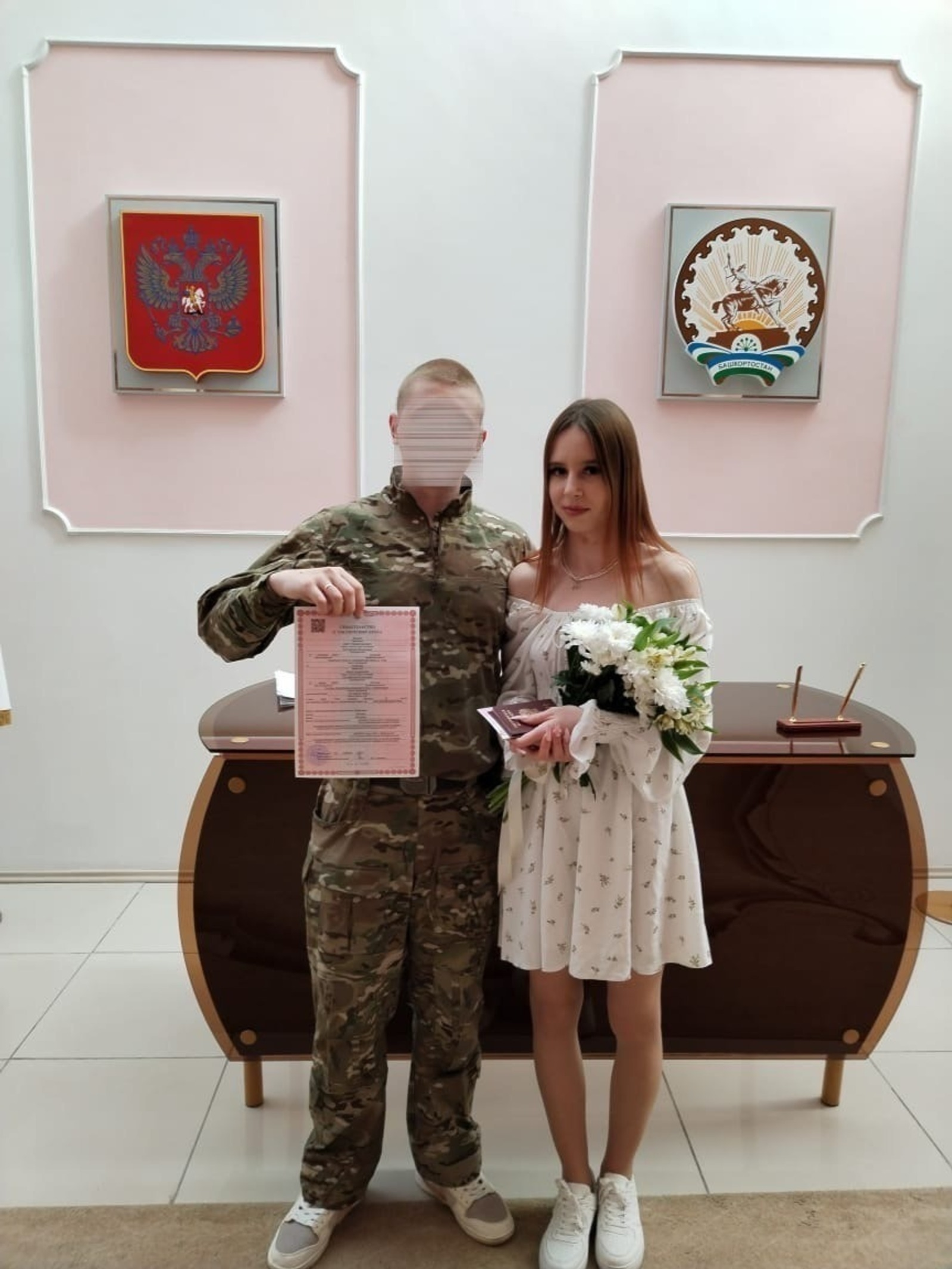 Участник СВО из Башкирии женился в отпуске