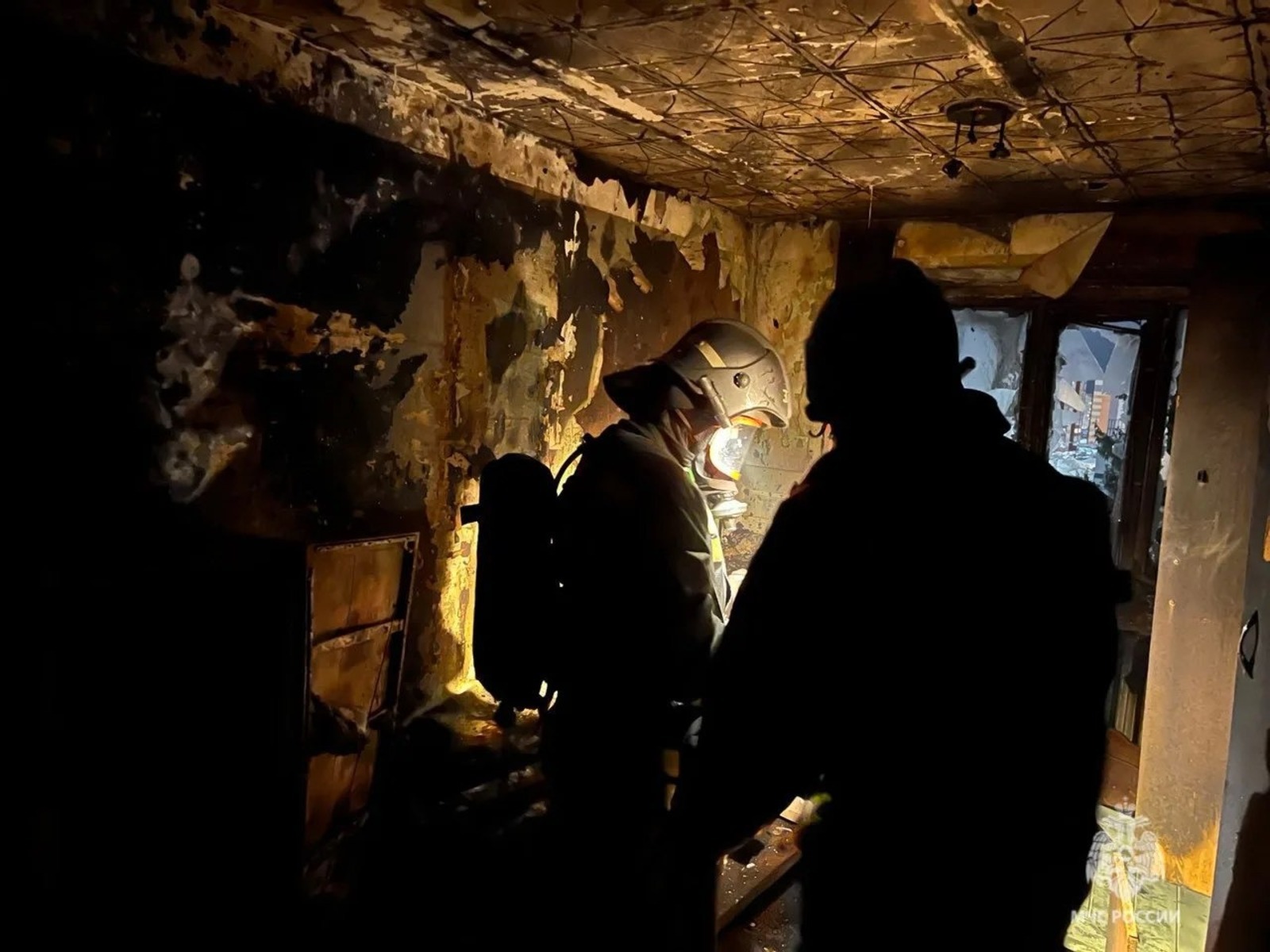 В Башкирии при пожаре спасены 63 человека