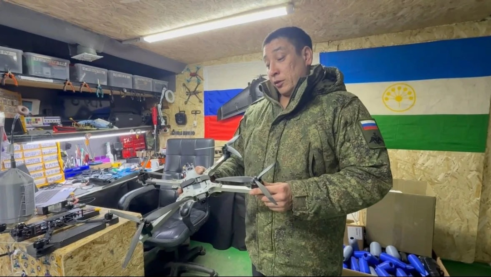 Боец «Матроскин» поделился впечатлениями о службе, небе и башкирских дронах