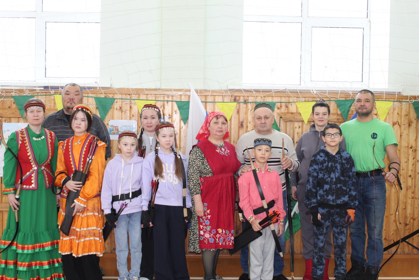 Семьи из Яныбаево приняли участие в турнире