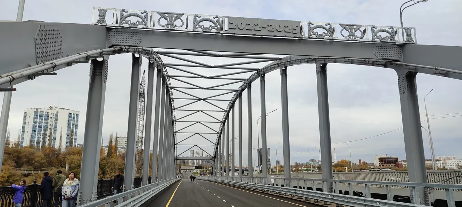 В Уфе после трехлетней реставрации открыли старый Бельский мост
