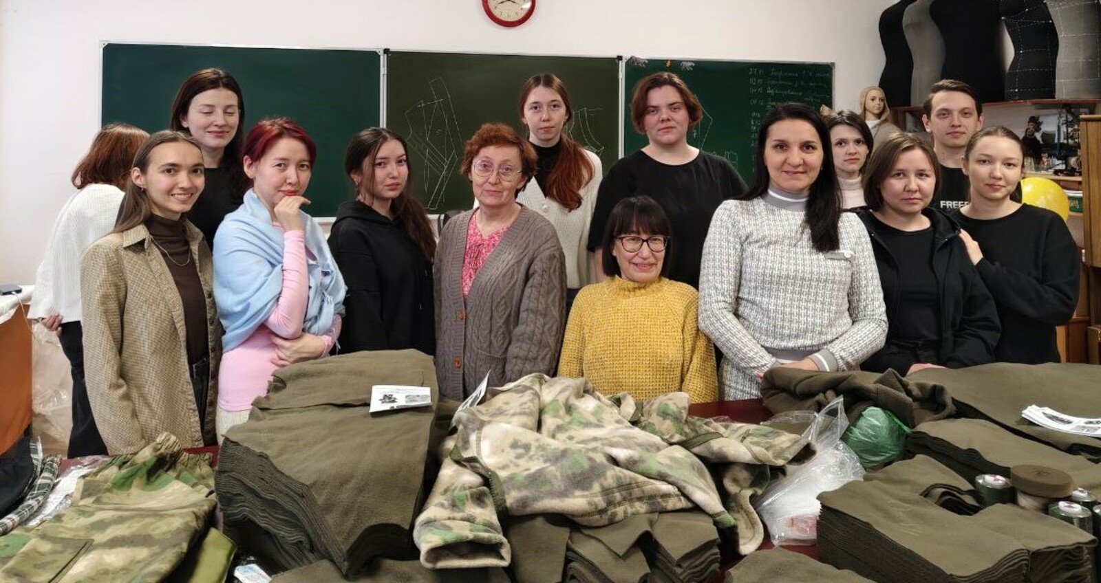 В Межвузовском кампусе Уфы шьют одежду для защитников Отечества