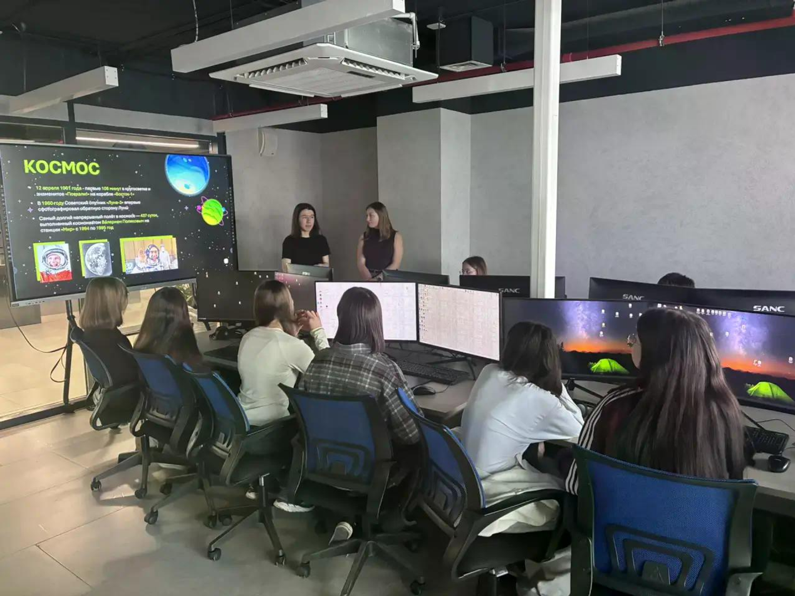 В Межвузовском кампусе Евразийского НОЦ прошла Неделя космоса