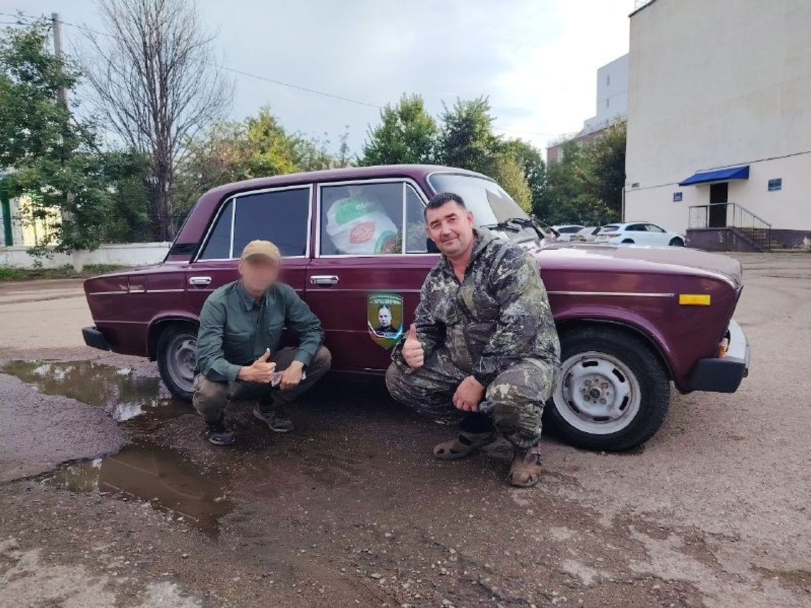 Башкирские волонтёры передали на СВО легковой автомобиль