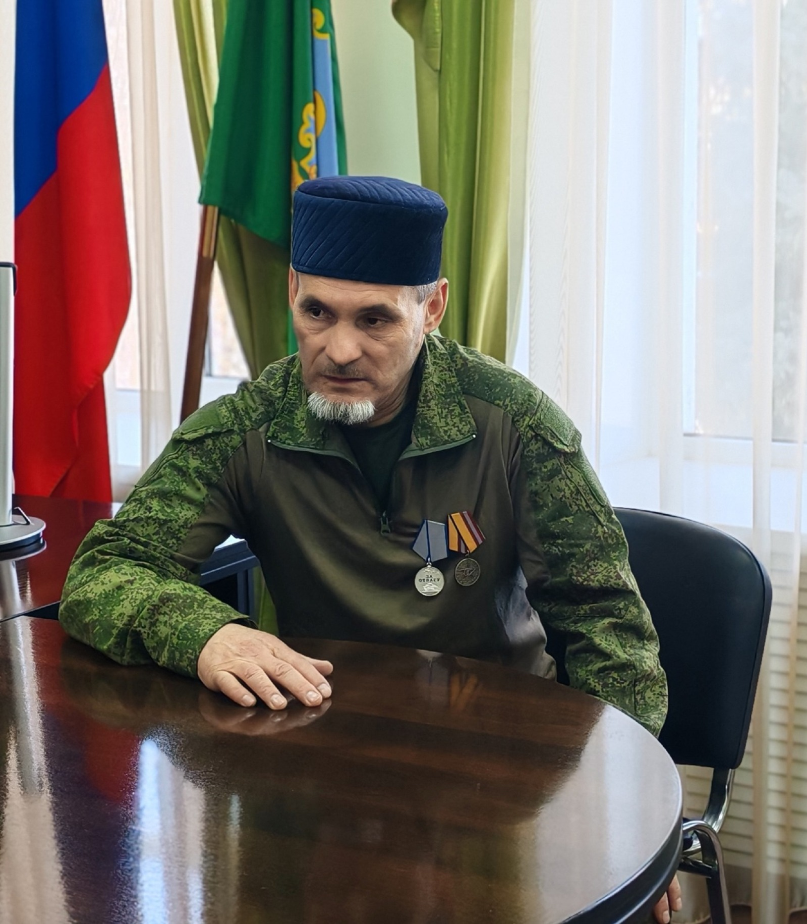 Хазрат из Башкирии вернулся на фронт после ранения