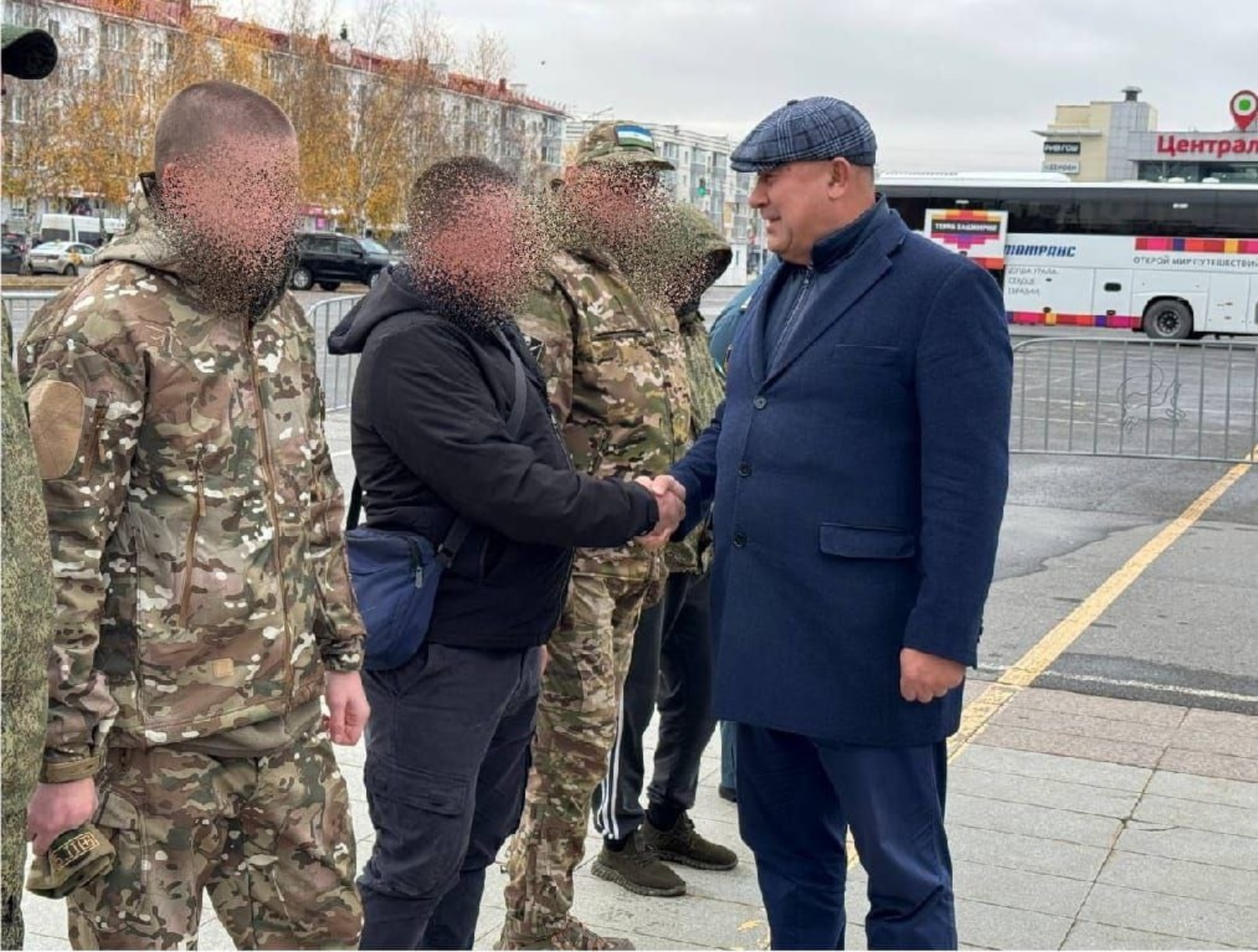 В Уфе участников СВО проводили на фронт