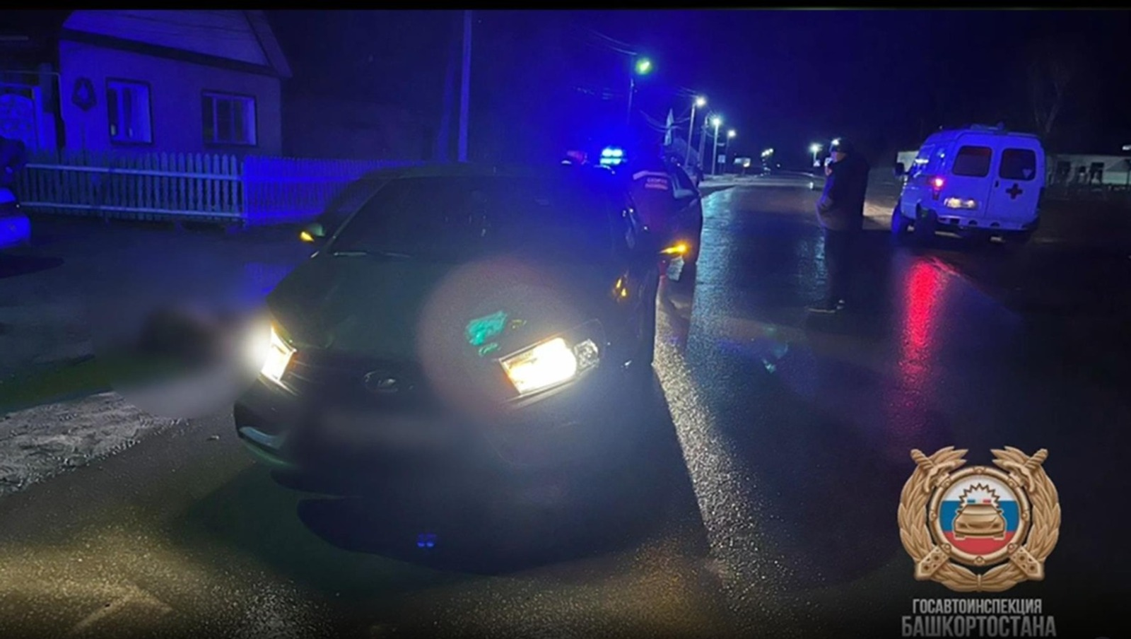 В Башкирии пьяный водитель задавил пожилого мужчину