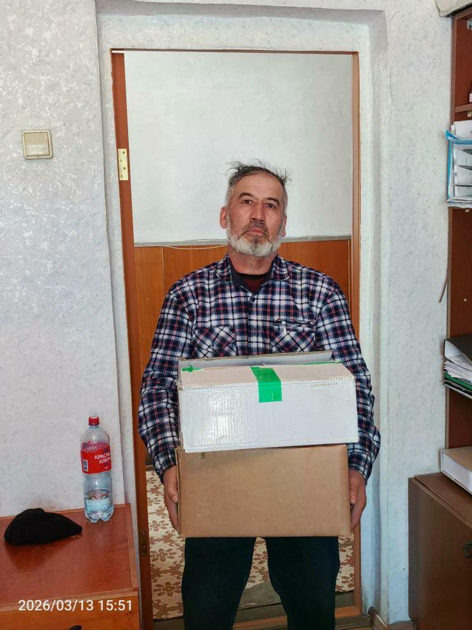 Житель Таджикистана Нордиржон Бегматов привёз сухофрукты для бойцов СВО