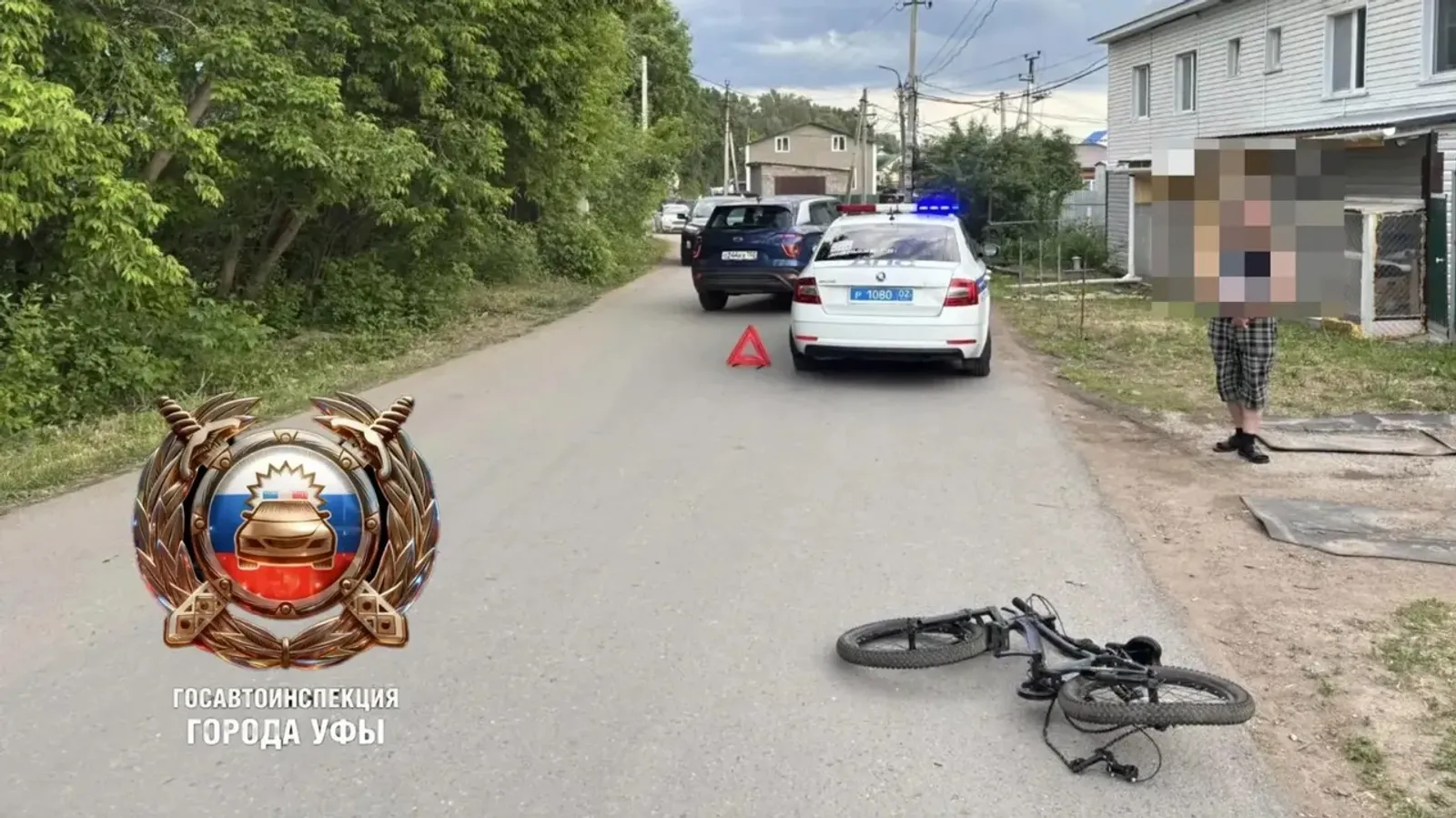 В Уфе юный велосипедист пострадал в ДТП и попал в больницу