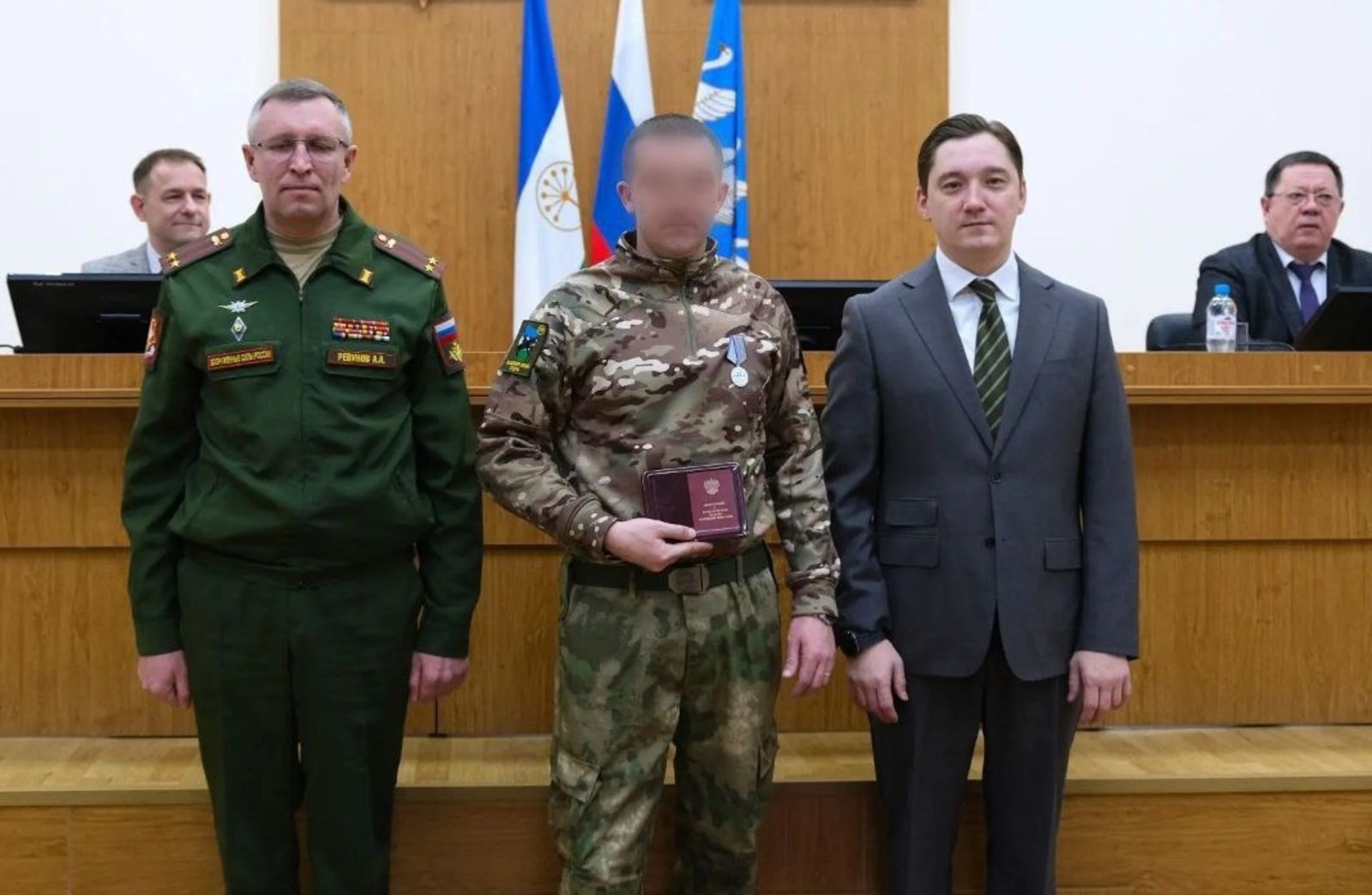 Путин наградил участников СВО из Башкирии