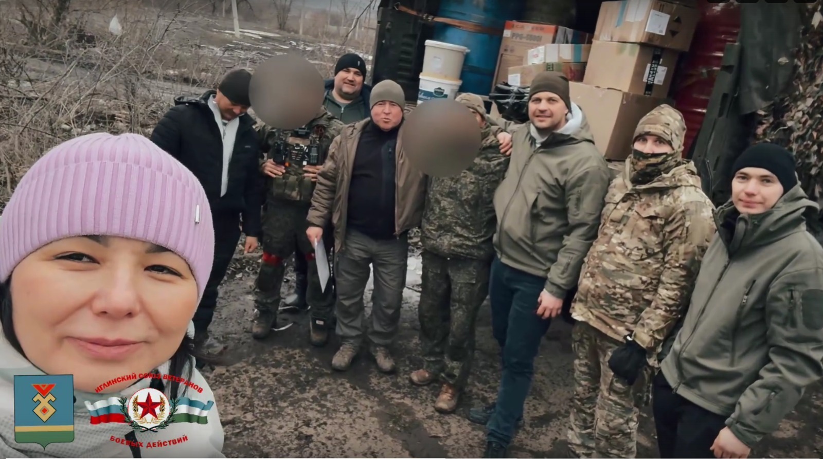 Глава района Башкирии доставила предновогодний гумконвой на передовую