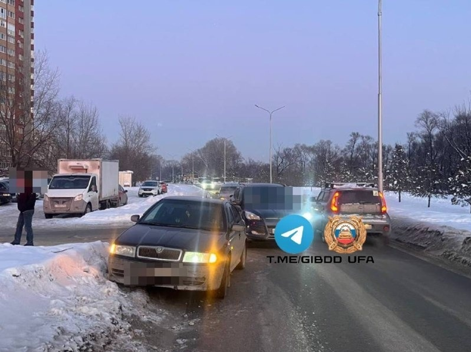 В Башкирии сбитая иномаркой девочка попала в больницу